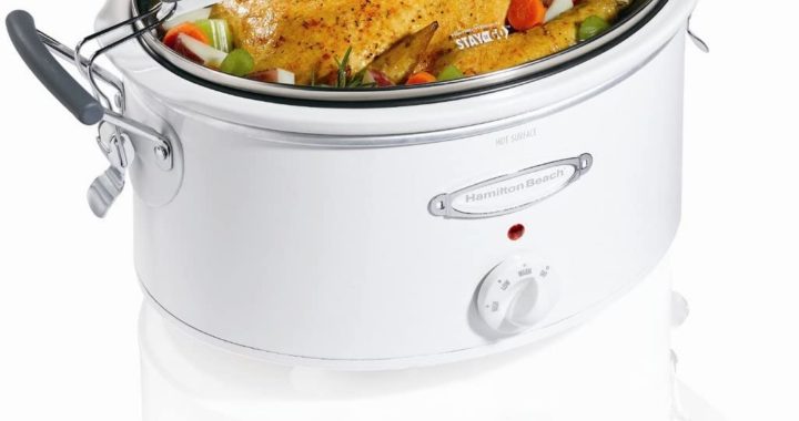 Best Buy: Hamilton Beach Stay or Go 6-Quart Slow Cooker White 33263