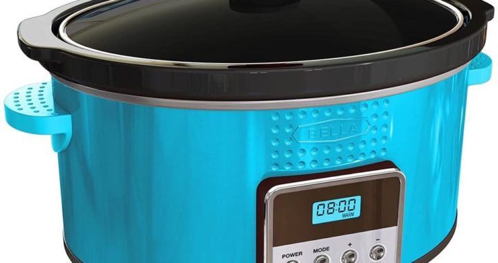 BELLA 13996 Dots Collection Programmable Slow Cooker