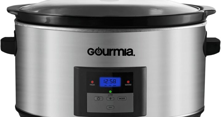 Gourmia DCP-860 SlowSmart Digital Slow Cooker with Multiple Programmable Modes