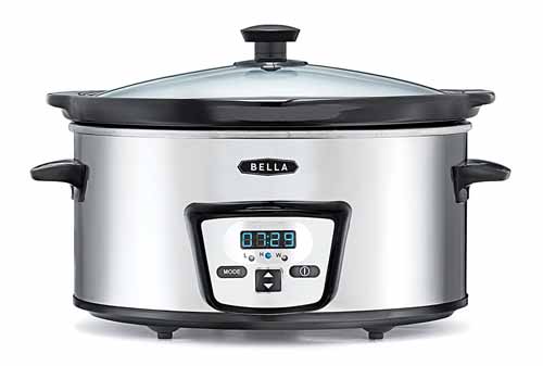 Crock-Pot® Stainless Steel Countdown Programmable Slow Cooker